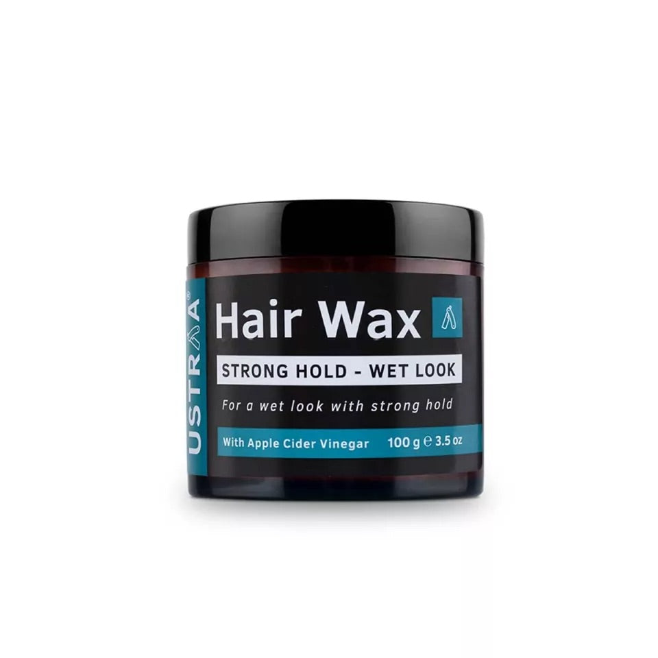 Ustraa Strong Hold Hair Wax - Wet Look (100g
