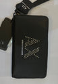 MRA Multiple Colour With Studded Genuine Leather Ladies Clutch 074406