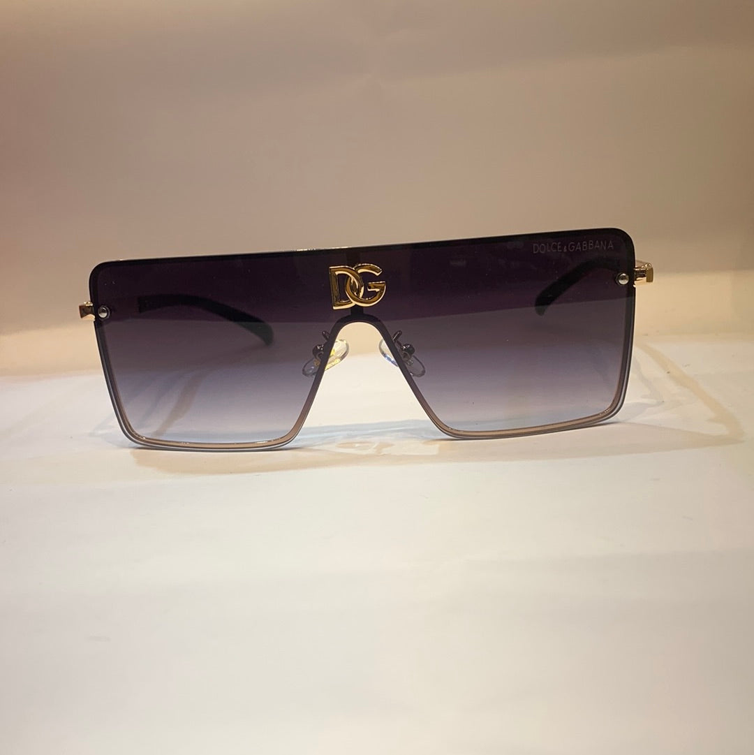 LOD Copper Black Frame Black Shade Unisex Sunglass 22006 59 15 142