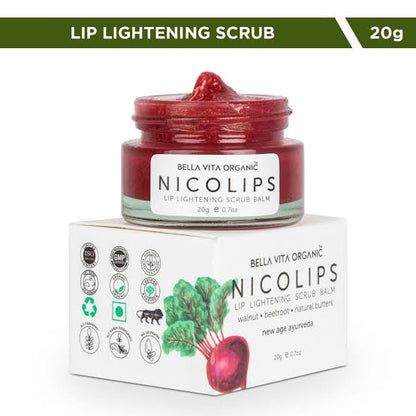 Bella Vita Nicolips Lightening Scrub Balm