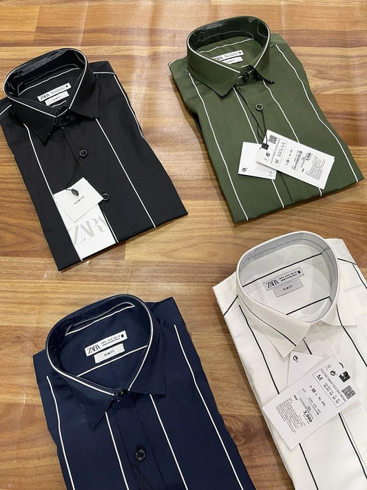 Black Colour Lines ZR Shirts 0259930280004