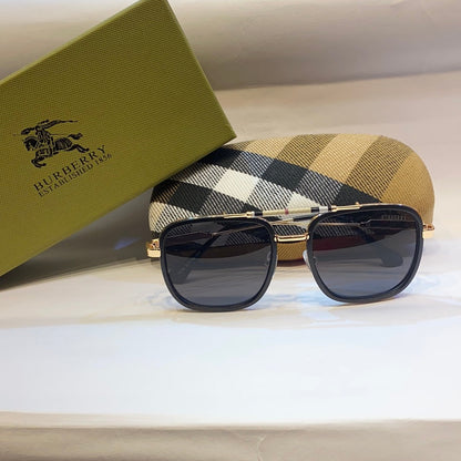 RUB Gold Frame Black Shade Unisex Branded Sunglasses 5048 5318-141