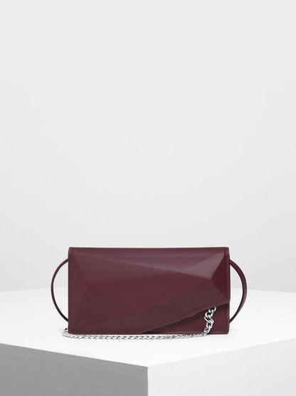 Geometric Chain Link Belt Bag CHARLES & KEITH KR Bag
