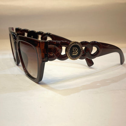 LAB Brown Frame Brown Shade Unisex Sunglasses W9065 51 20 144 C2