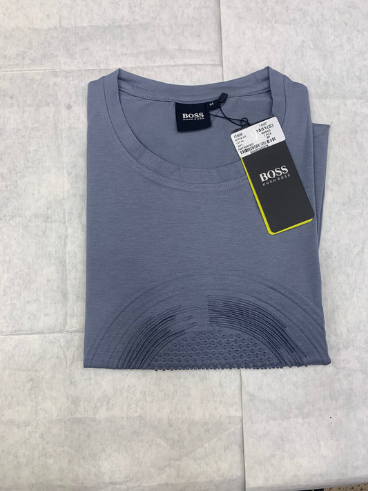 GUH SOB  Grey Colour With Front Sob Print Lycra Fabric Tshirt 50157