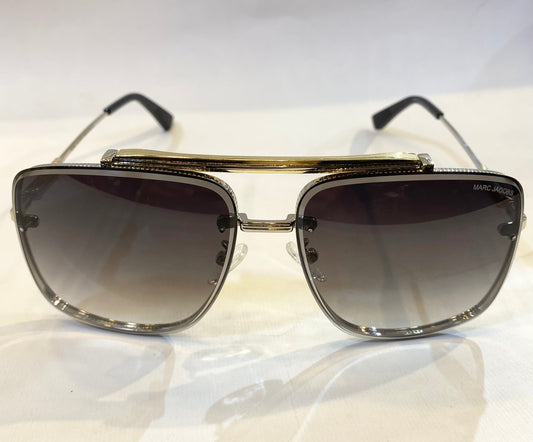 MAR RAM Golden Frame black Shade Sunglass 2A713 56 15-139