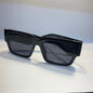 ARP Glossy Black Frame Black Shade Unisex Sunglass 9565 57 18-143