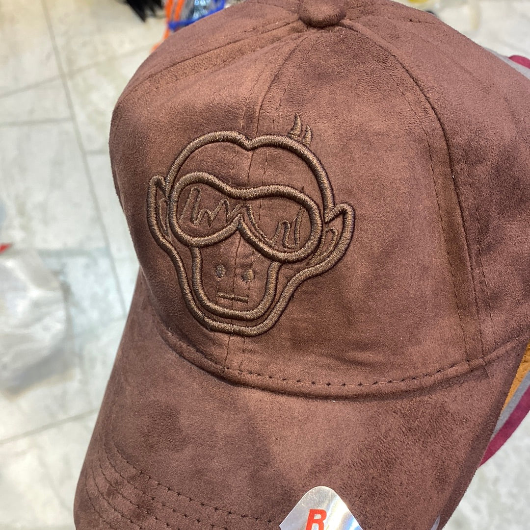 Urban Monkey Brown Colour Rockstar Caps 9225
