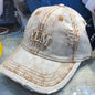 MLY Beige Colour Denim Cap 300124