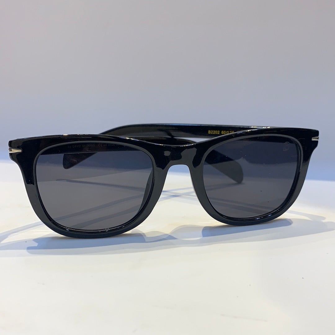 BD Black Frame Black Shade Sunglass B2202 60 25-143