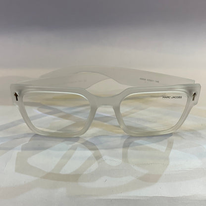 RAM Matte white Transperent Frame Transperent Shade Unisex Sunglasses 66806 52 21-145