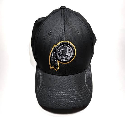 Black Orange Line Redskins Cap 400453