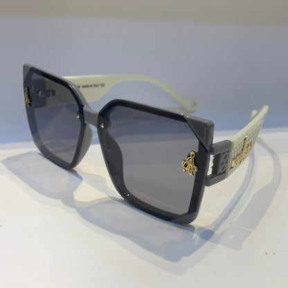 ARP Cream Frame Transparent Shade Unisex Sunglass 23028 65 12-145