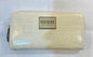 EUG White Colour With Big Logo Crocodile Print Genuine Leather Ladies Clutch 074400