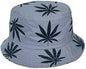 Multi Colour With Leaf Print Bucket Hat 6022303 CAP
