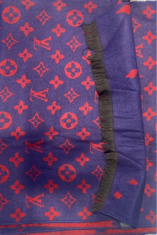 Vl Lou Uol Navy Blue Colour With Red Uol Logo Imported Muffler 49102