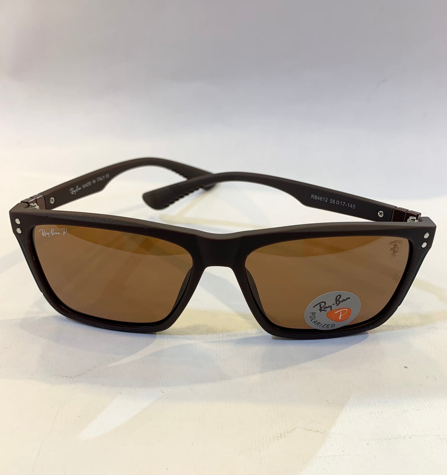 YAR RB Matte Brown Frame Brown Shade Sunglasses RB4612 56 17-145