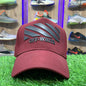 Maroon Black Off White Cap 700128