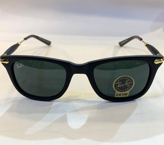 YAR RB Matte Black Frame Black Shade Sunglasses RB2140 52 22 150 3N