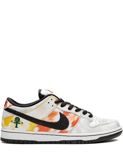 white Orange yellow black tik SB Dunk Sport Sneakers Shoes