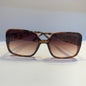 REV Leopard Frame Brown Shade Unisex Sunglass W9019 61 17-148