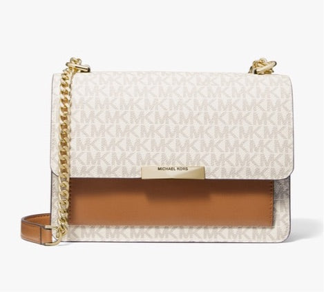 CIM KM White Colour With Monogram Small Side Sling Bag 6002512
