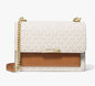 CIM KM White Colour With Monogram Small Side Sling Bag 6002512