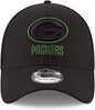 Black Green Line Packers Cap 400447