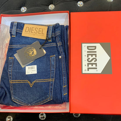 Eid Die is Plane Dark Blue Mens Hight Quality Men’s Straight Fit Jeans 32058