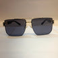 OID Gold Frame Black Shade Unisex Sunglass 10461 62 15 145