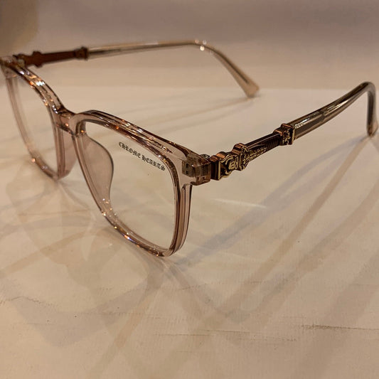 RHC CH HC Brown Transperent Frame Transperant Shade Unisex Branded TR90 81252 52 20-147