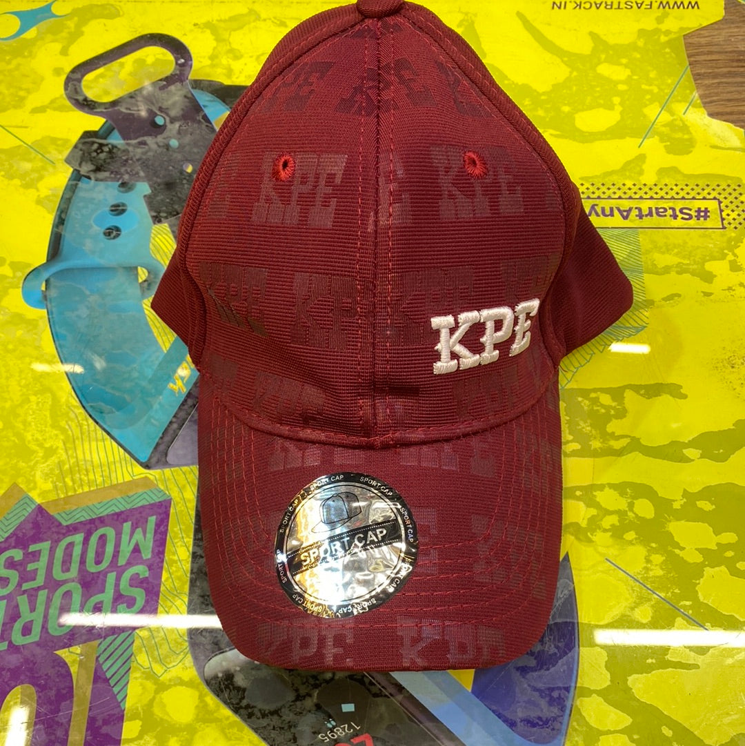 Maroon Colour KPE With Embroidered Design Sports Cap 913046