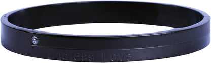 Endless Love Black Color Premium Luxurious Men's Bracelet Bracelet With Fine Finishing For Unisex 502332
