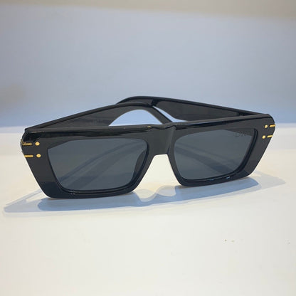 Oid  Black Frame Black Shade Unisex Sunglass
