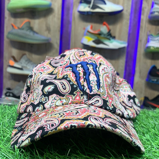 White Multi Color Monster M Cap 700113