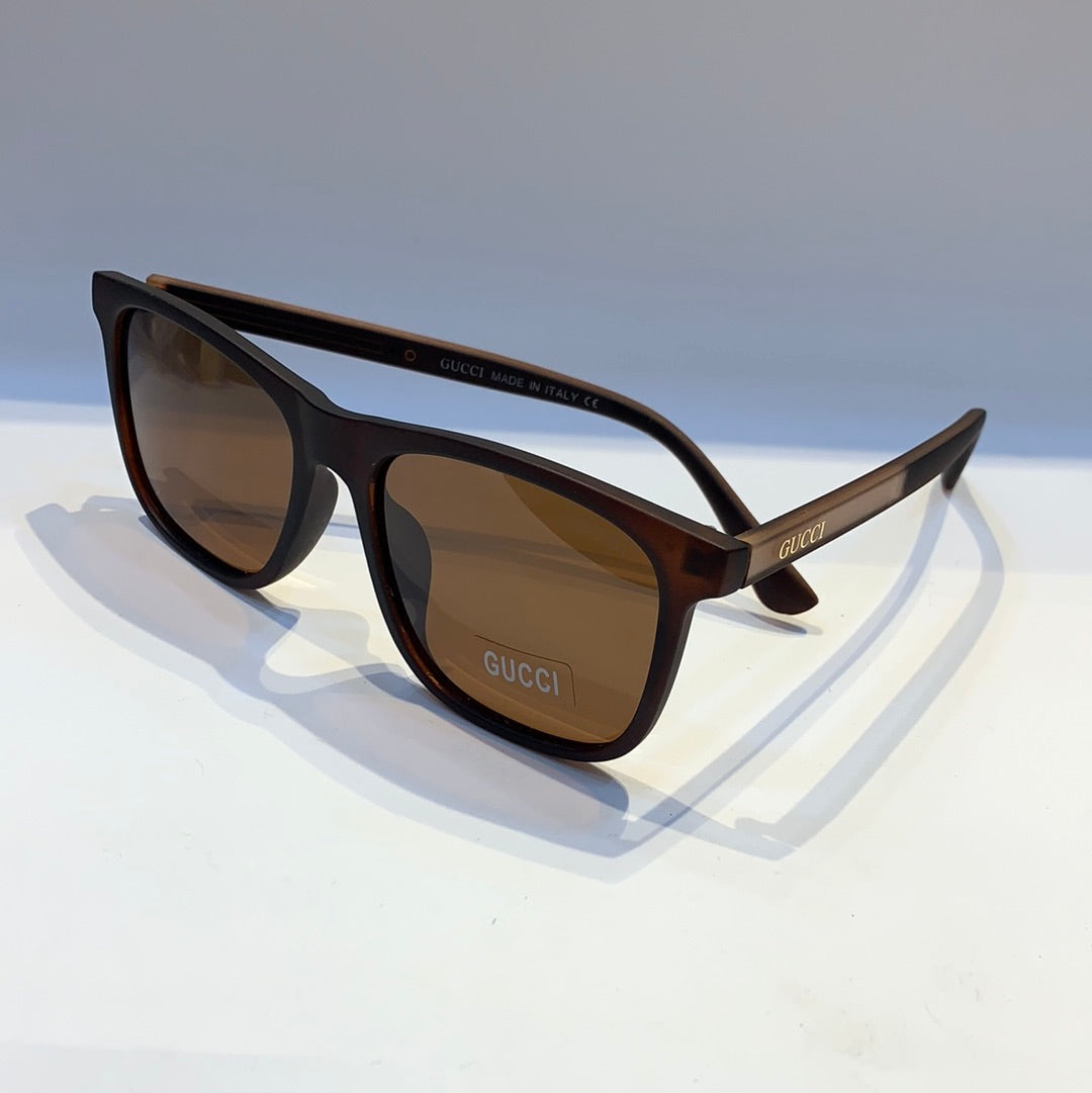 Cug Matt Brown Frame Brown Shade Sunglass CG0381/S58 16-135