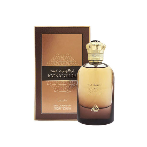 Iconic Oudh Lattafa EDP Vaporisateur Natural Spray