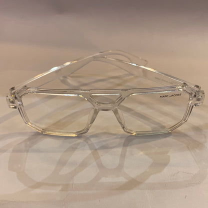 RAM Transperent Frame Transperent Shade Unisex Sunglasses 66802 52 16-145