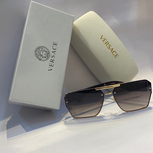 Ver rev Glossy red gold Frame brown Shade Unisex Sunglass RB 4392 60 16 142