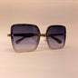 Ahc Black Frame Black White Shade Sunglasses CN820863 14-138