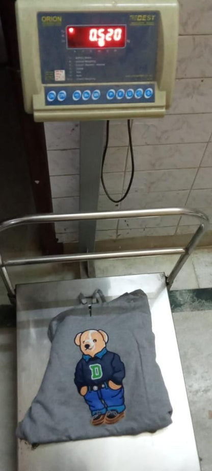 RL LOP POL Teal Colour Hoodie Teddy Bear Man Unisex  9152