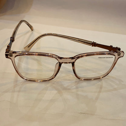 RHC CH HC Brown Transperent Frame Transperant Shade Unisex Branded TR90 81252 52 20-147