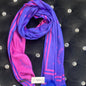 AHC Purple Pink Colour CHA Print Heavy Quality Muffler  9344