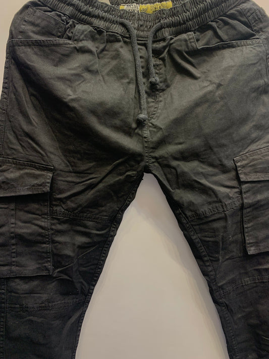 Blank Stitch Black Colour With 6 Pocket Jogger Style Cargo 1105020