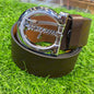 Brown Grey Genuine Leather 900239
