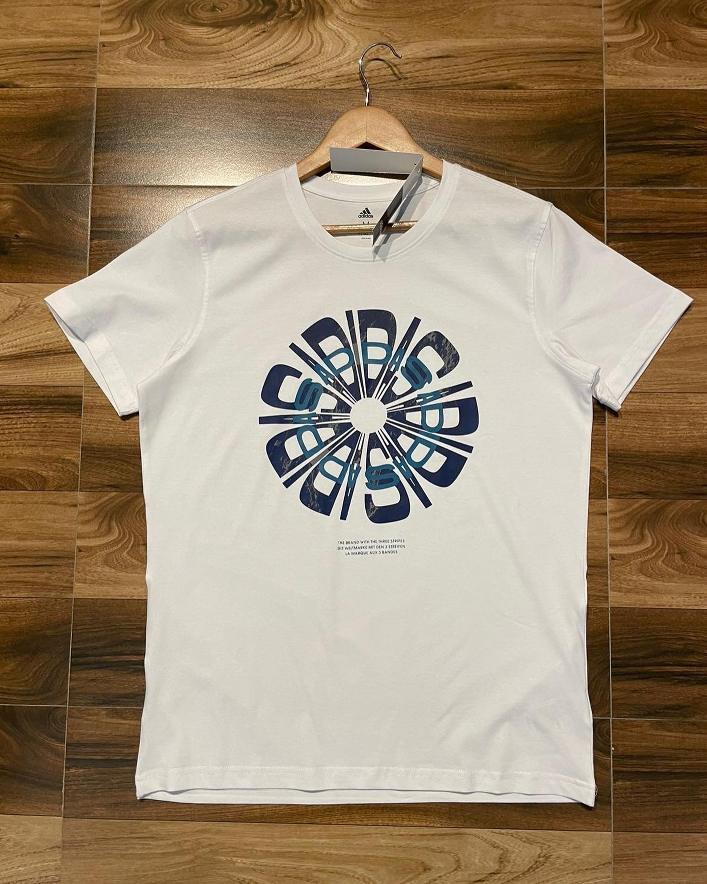 White Colour IDA Flower TShirt 110370