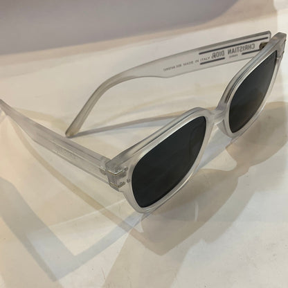 OID Matte Transperent Frame Black shade sunglass S7F 58 18 145