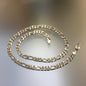 Sterling Sliver Stainless Steel Unisex Heavy Chain Necklace 199908
