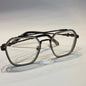 RHC CH HC Silver Graise Frame Transperant Shade Unisex Branded