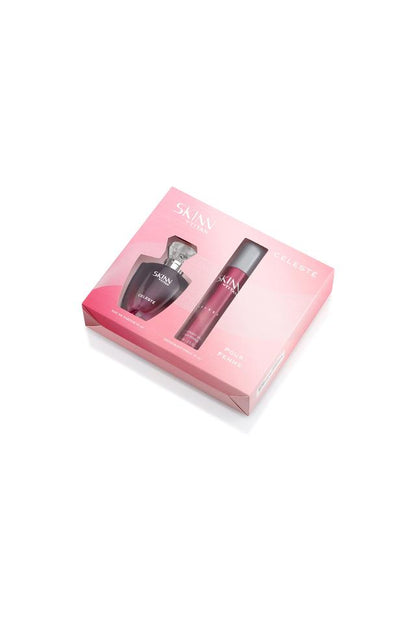 Skinn By Titan Celeste Coffret Perfume & Deodorant Gift Set For Women